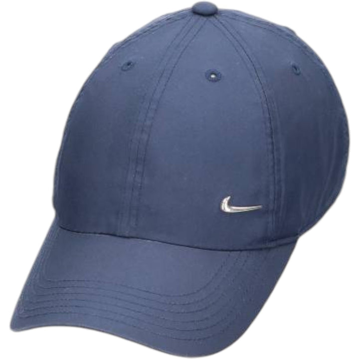 Nike 6-Panel Cap, One Size Fits All polyester navy blue type Vintage Second Hand