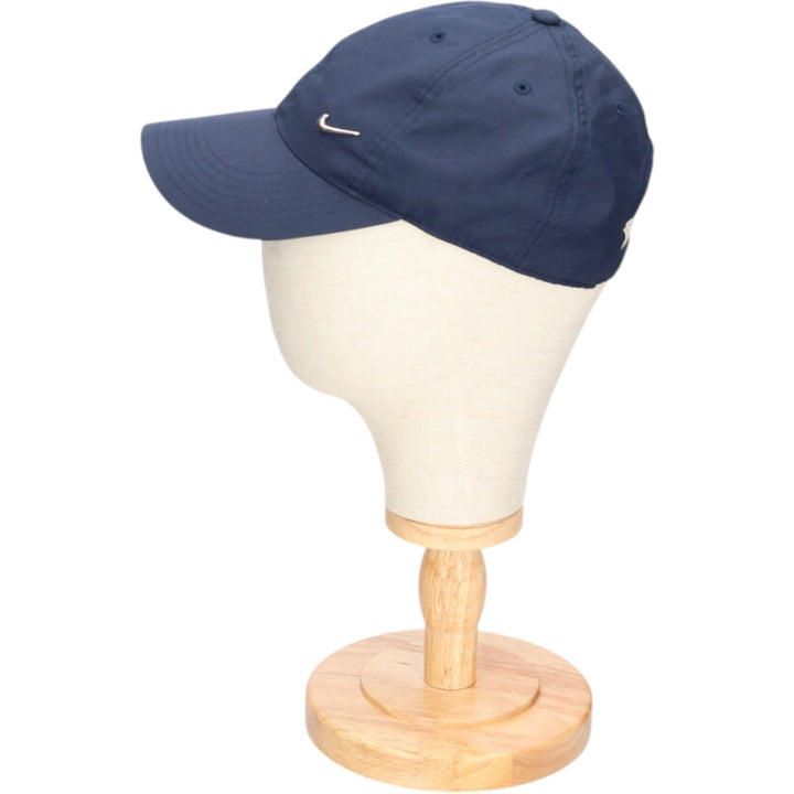 Nike 6-Panel Cap, One Size Fits All polyester navy blue type Vintage Second Hand