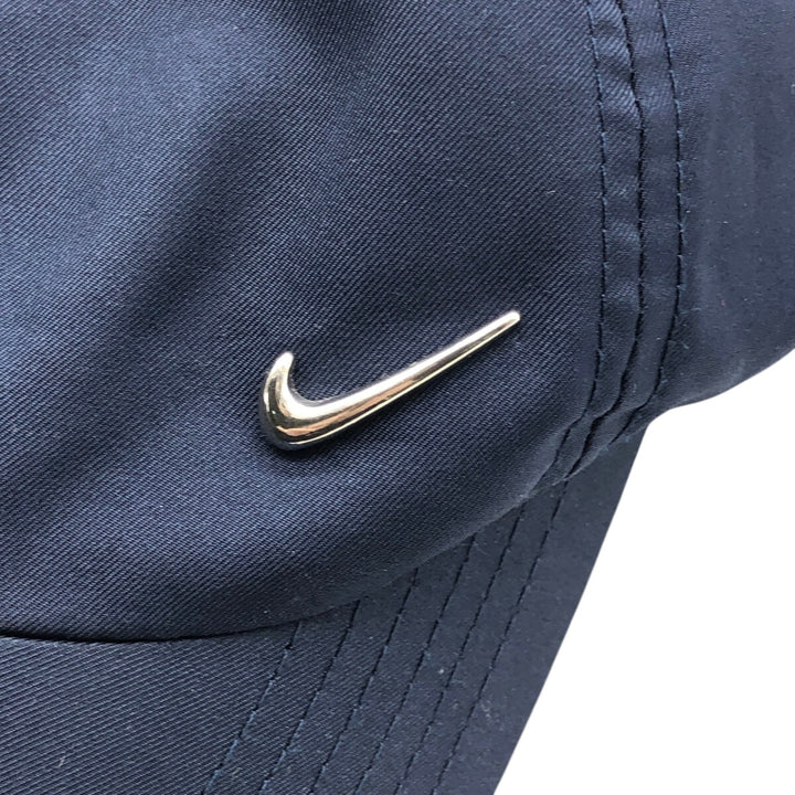 Nike 6-Panel Cap, One Size Fits All polyester navy blue type Vintage Second Hand