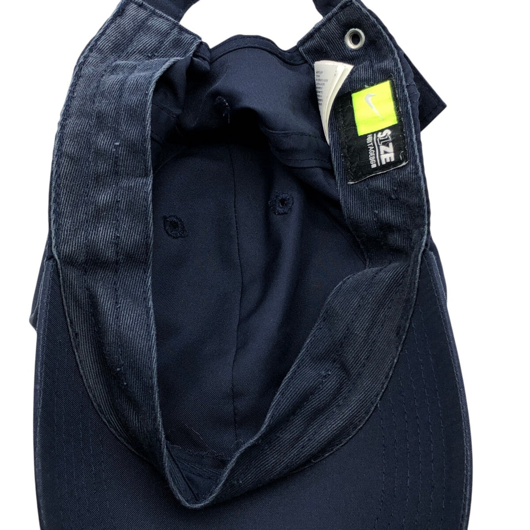 Nike 6-Panel Cap, One Size Fits All polyester navy blue type Vintage Second Hand