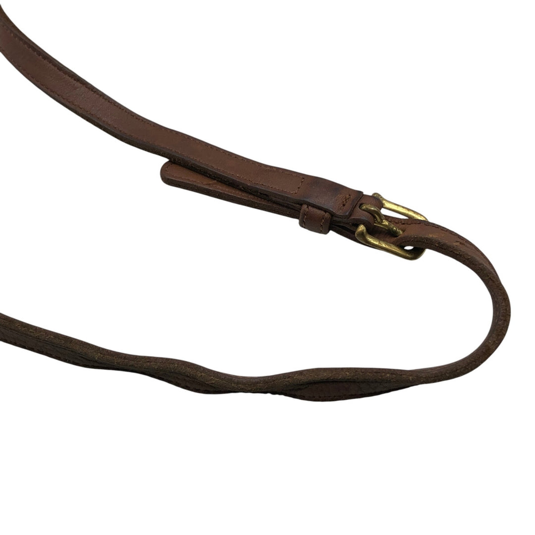 90'S Coach OLD COACH 2-WAY Shoulder Bag, Made in USA, Vintage genuine leather beige type brown Vintage Second Hand