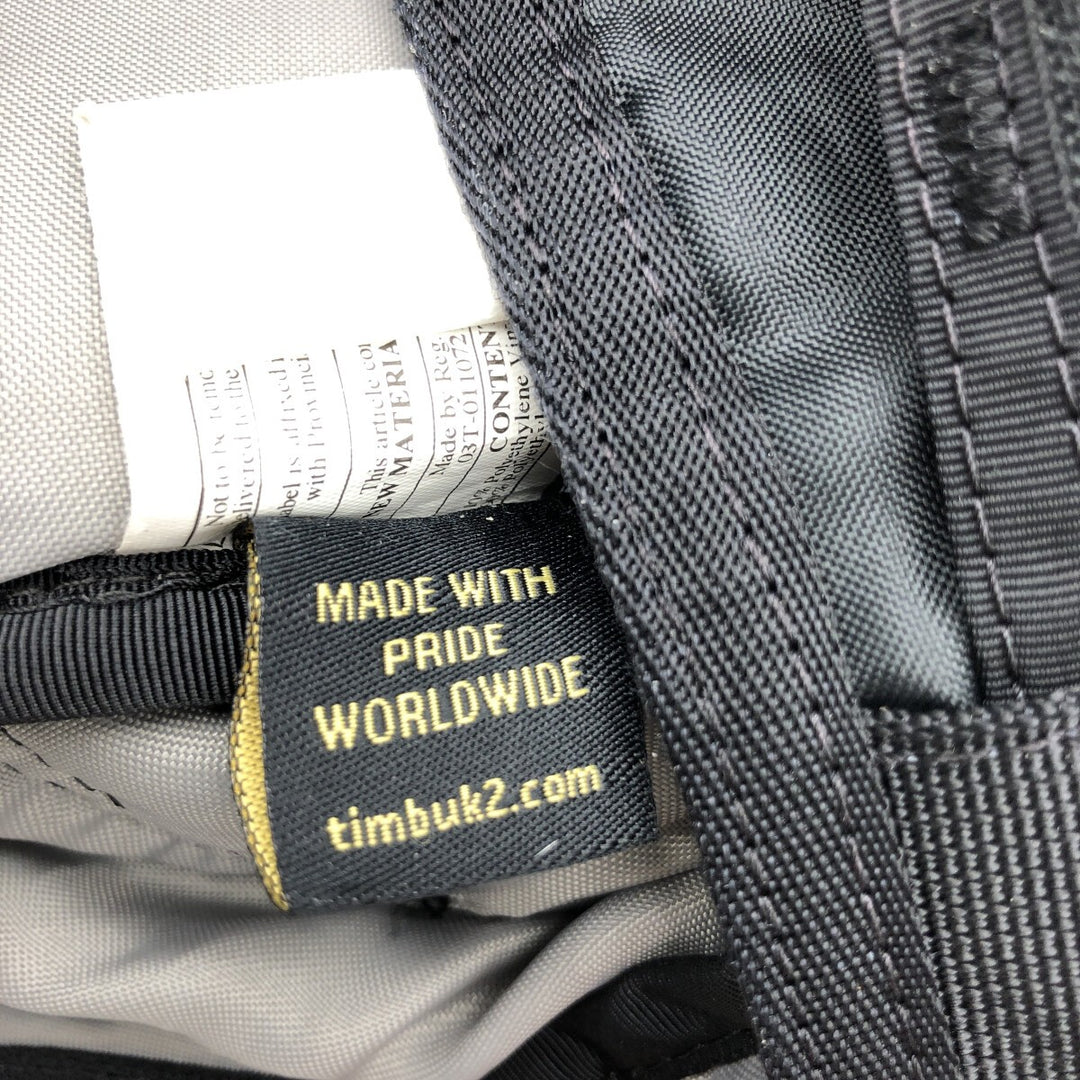 Timbuk2 2WAY Messenger Bag unclear black type Vintage Second Hand