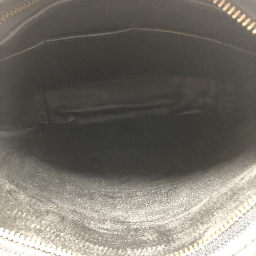 90'S Coach Old Coach Shoulder Bag, Made in USA, Vintage genuine leather black type Vintage Second Hand