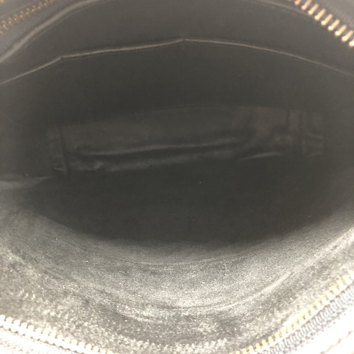 90'S Coach Old Coach Shoulder Bag, Made in USA, Vintage genuine leather black type Vintage Second Hand