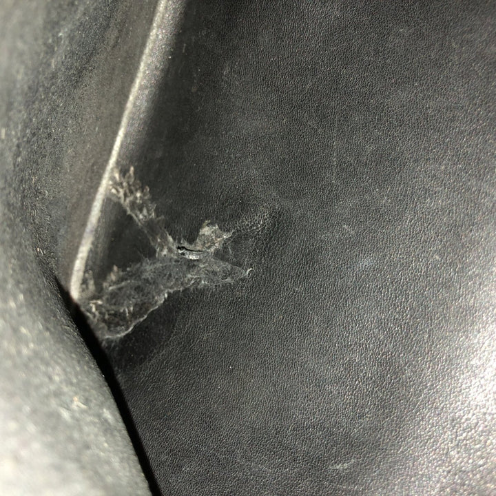 90'S Coach Old Coach Shoulder Bag, Made in USA, Vintage genuine leather black type Vintage Second Hand