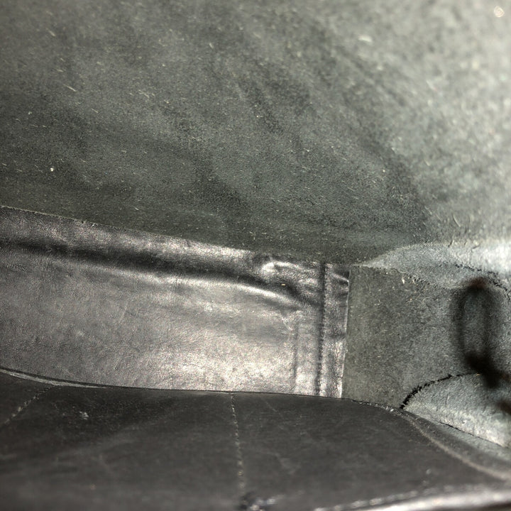 90'S Coach Old Coach Shoulder Bag, Made in USA, Vintage genuine leather black type Vintage Second Hand