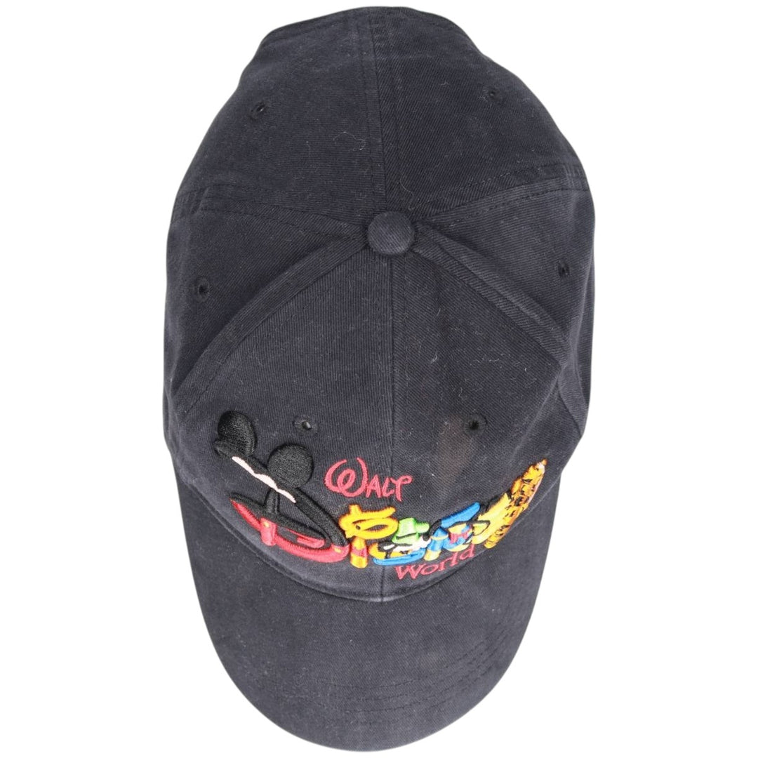 Disney Walt Disney World Baseball Cap (One Size Fits All) cotton black type Vintage Second Hand
