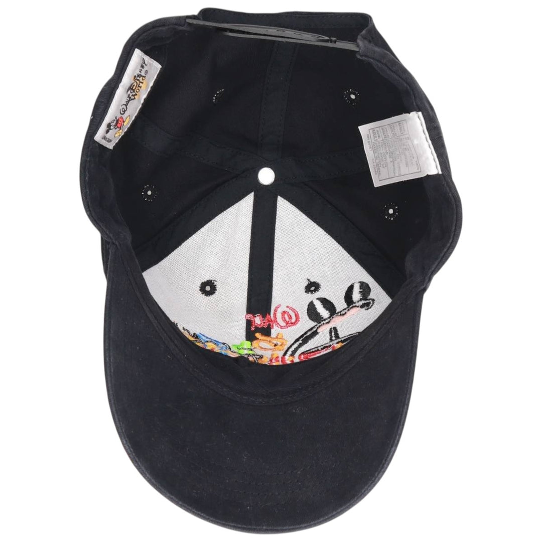 Disney Walt Disney World Baseball Cap (One Size Fits All) cotton black type Vintage Second Hand
