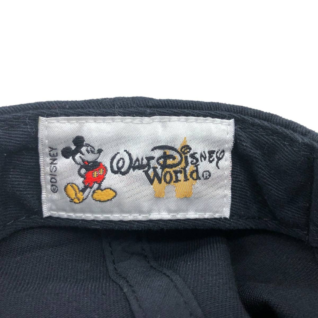Disney Walt Disney World Baseball Cap (One Size Fits All) cotton black type Vintage Second Hand