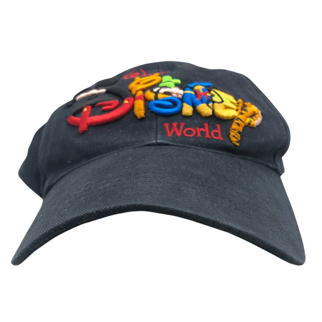 Disney Walt Disney World Baseball Cap (One Size Fits All) cotton black type Vintage Second Hand