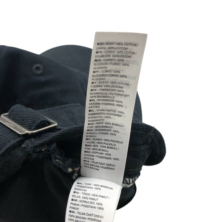 Nike Heritage 86 Baseball Cap (One Size Fits All) cotton black type Vintage Second Hand