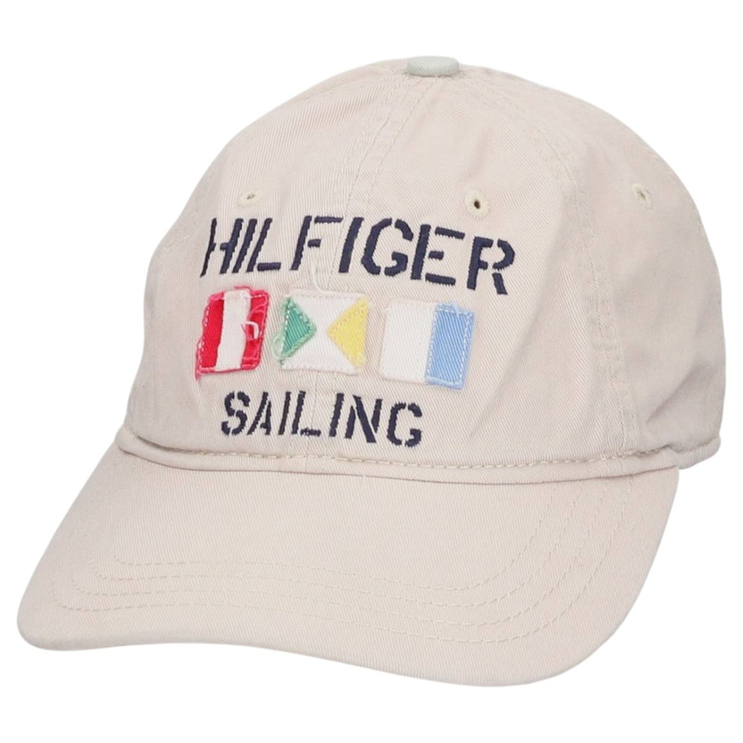 Tommy Hilfiger Baseball Cap Free Size cotton Beige type Vintage Second Hand