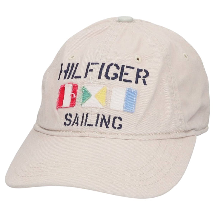 Tommy Hilfiger Baseball Cap Free Size cotton Beige type Vintage Second Hand