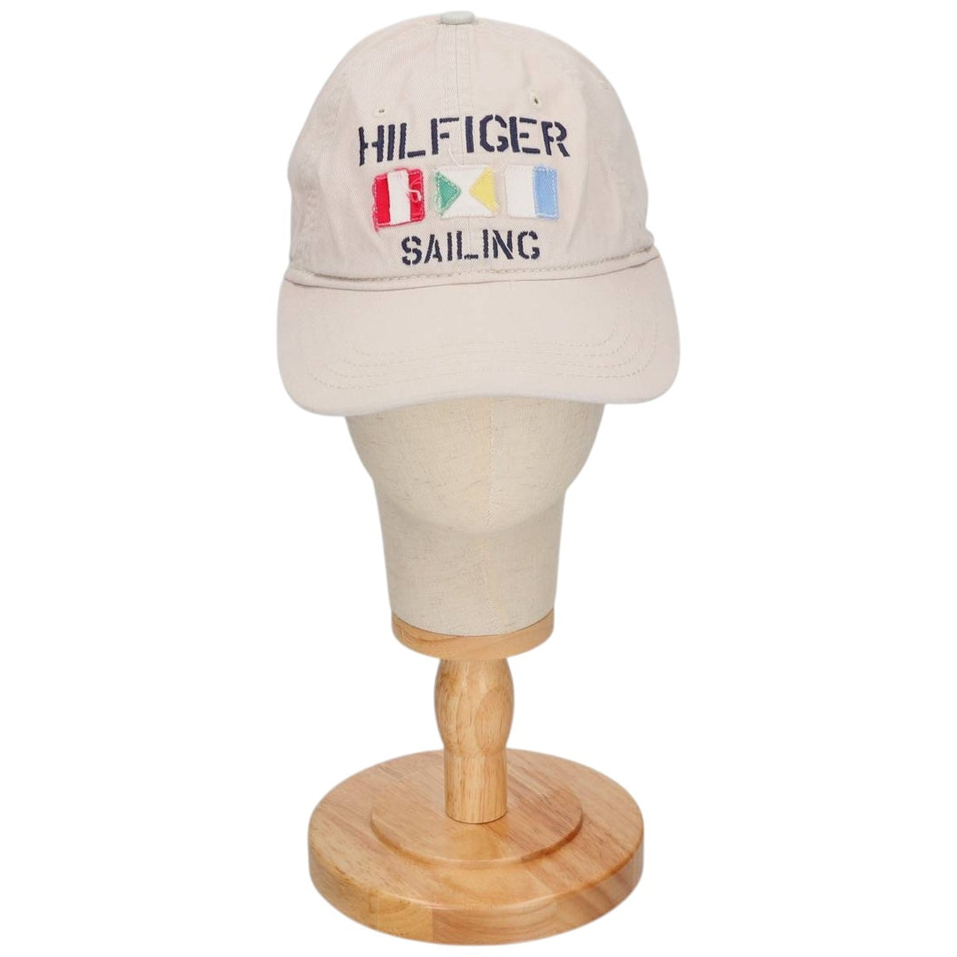 Tommy Hilfiger Baseball Cap Free Size cotton Beige type Vintage Second Hand