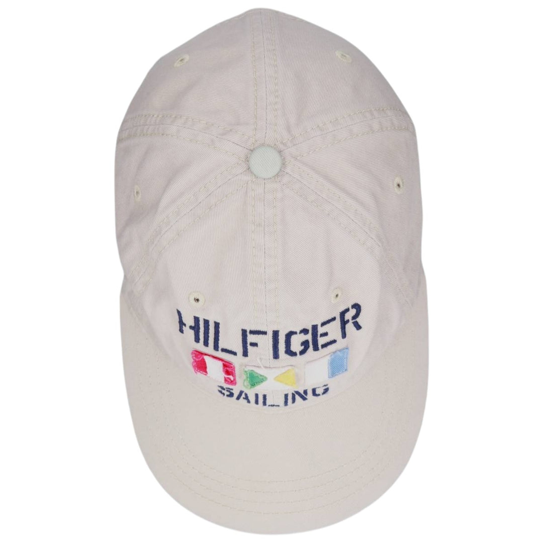 Tommy Hilfiger Baseball Cap Free Size cotton Beige type Vintage Second Hand