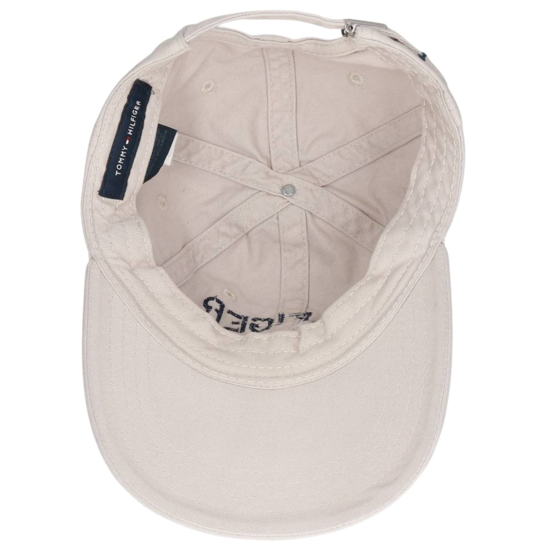 Tommy Hilfiger Baseball Cap Free Size cotton Beige type Vintage Second Hand