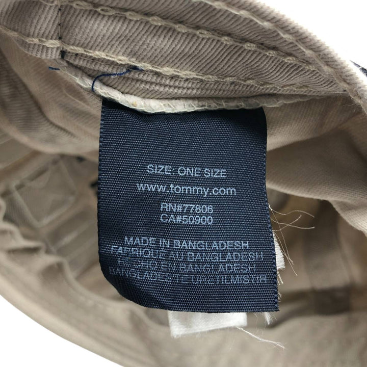 Tommy Hilfiger Baseball Cap Free Size cotton Beige type Vintage Second Hand