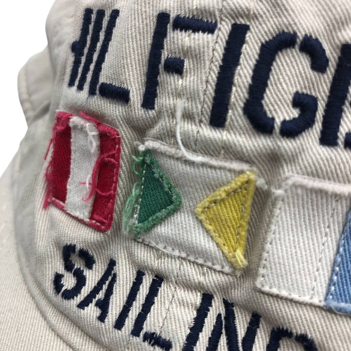 Tommy Hilfiger Baseball Cap Free Size cotton Beige type Vintage Second Hand