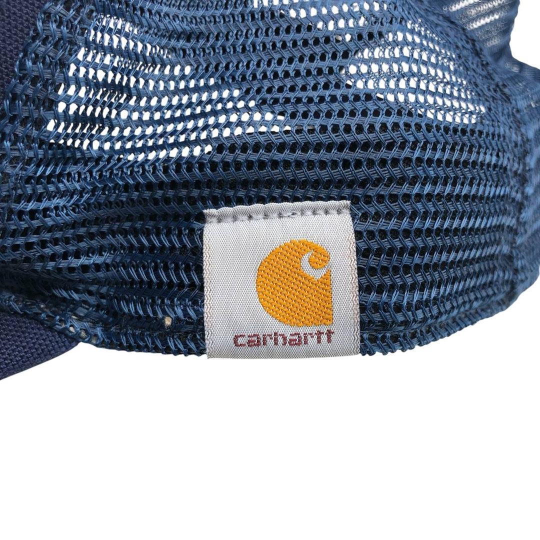 Carhartt Mesh Cap Free Size cotton navy blue type Vintage Second Hand