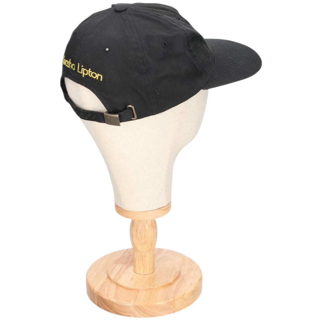 Vintage 90'S YUPOONG Advertising Baseball Cap, One Size Fits All cotton black type Vintage Second Hand