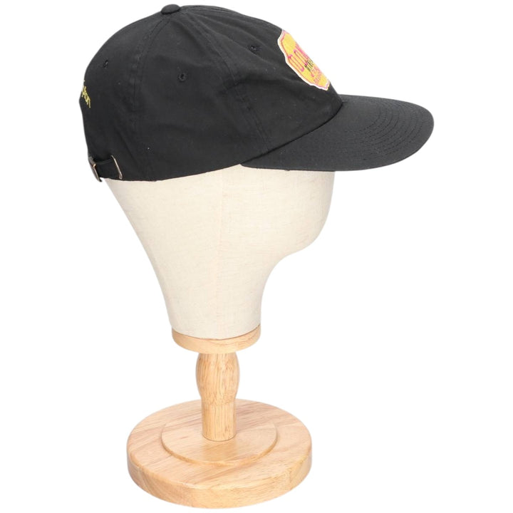 Vintage 90'S YUPOONG Advertising Baseball Cap, One Size Fits All cotton black type Vintage Second Hand