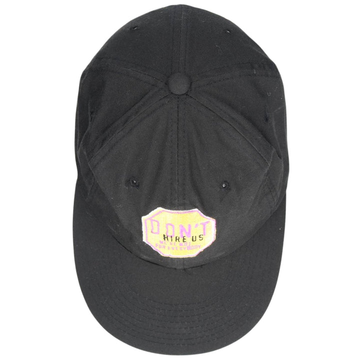 Vintage 90'S YUPOONG Advertising Baseball Cap, One Size Fits All cotton black type Vintage Second Hand