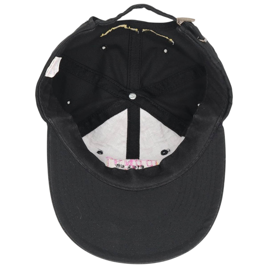 Vintage 90'S YUPOONG Advertising Baseball Cap, One Size Fits All cotton black type Vintage Second Hand