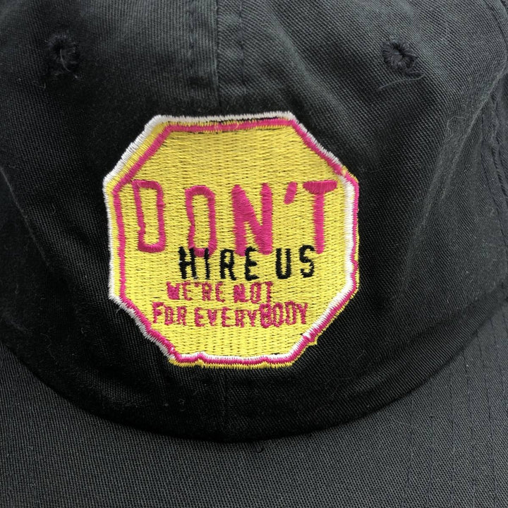 Vintage 90'S YUPOONG Advertising Baseball Cap, One Size Fits All cotton black type Vintage Second Hand