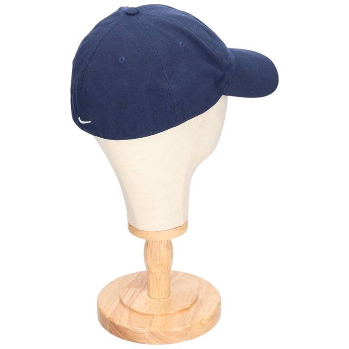 00'S Nike Baseball Cap Free Size wool navy blue type Vintage Second Hand