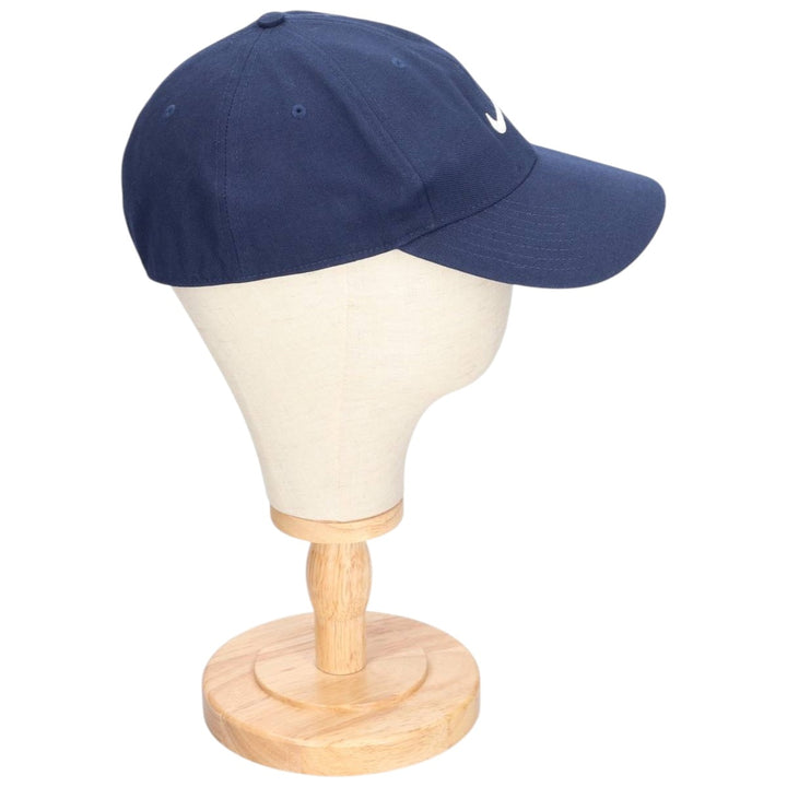 00'S Nike Baseball Cap Free Size wool navy blue type Vintage Second Hand