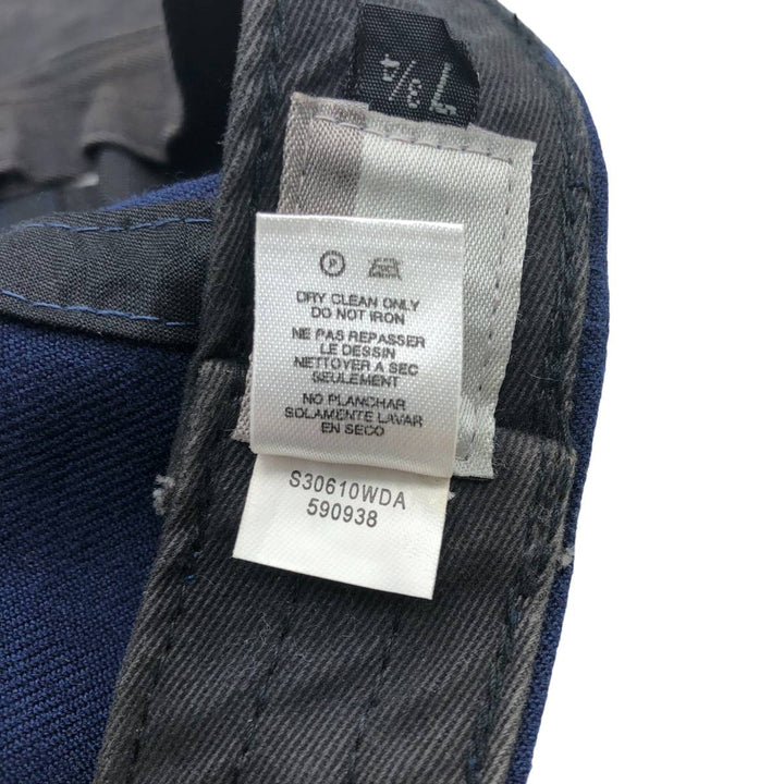 00'S Nike Baseball Cap Free Size wool navy blue type Vintage Second Hand