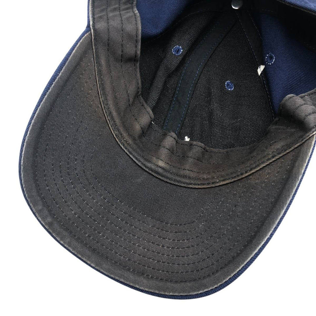00'S Nike Baseball Cap Free Size wool navy blue type Vintage Second Hand