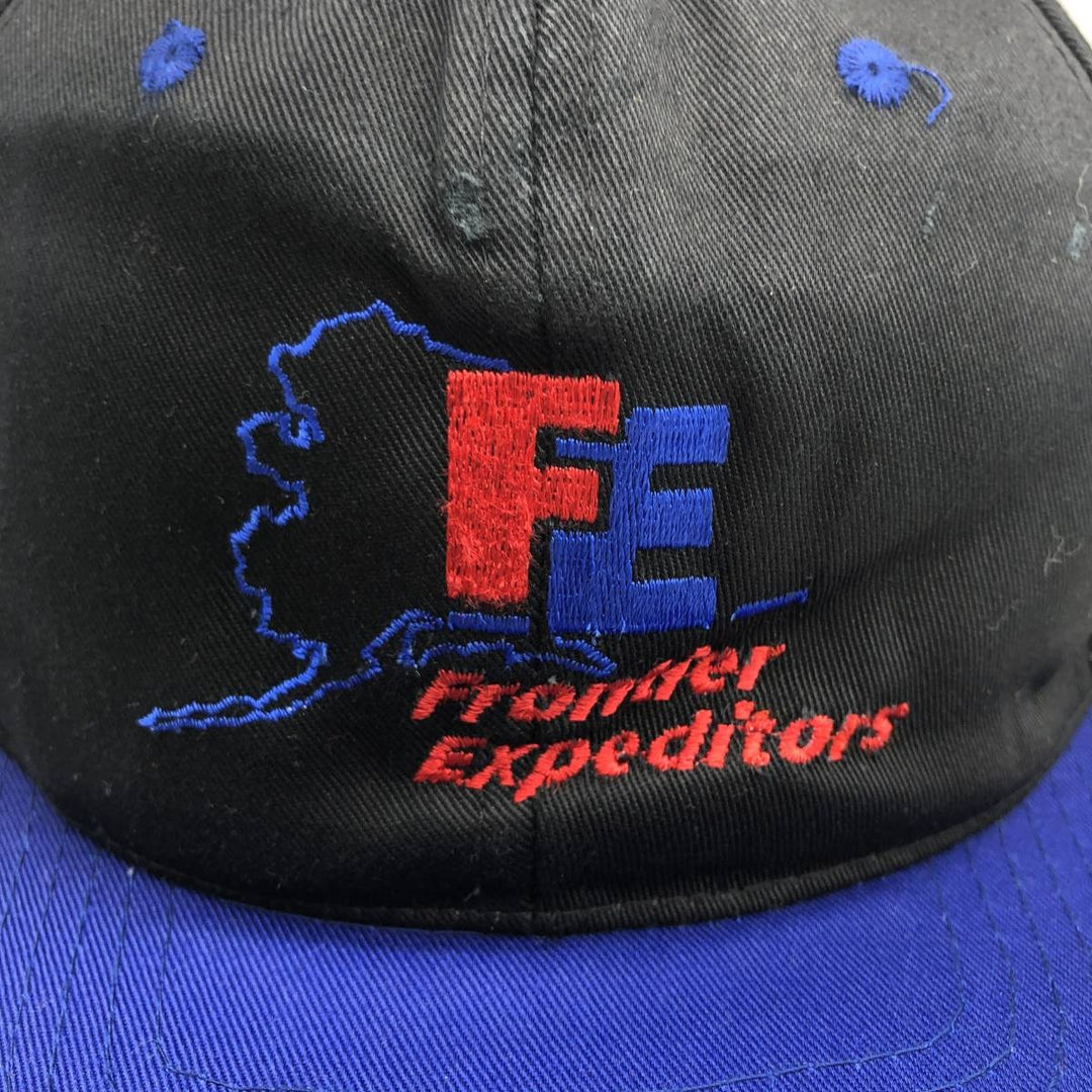 Vintage 80s-90'S TC Two-Tone Advertising Baseball Cap, One Size Fits Most unclear blue type Vintage Second Hand