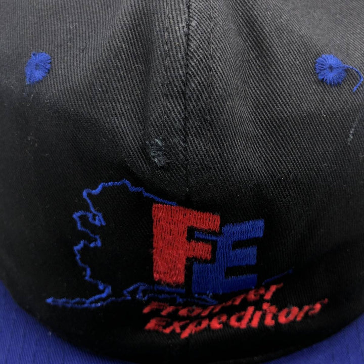 Vintage 80s-90'S TC Two-Tone Advertising Baseball Cap, One Size Fits Most unclear blue type Vintage Second Hand