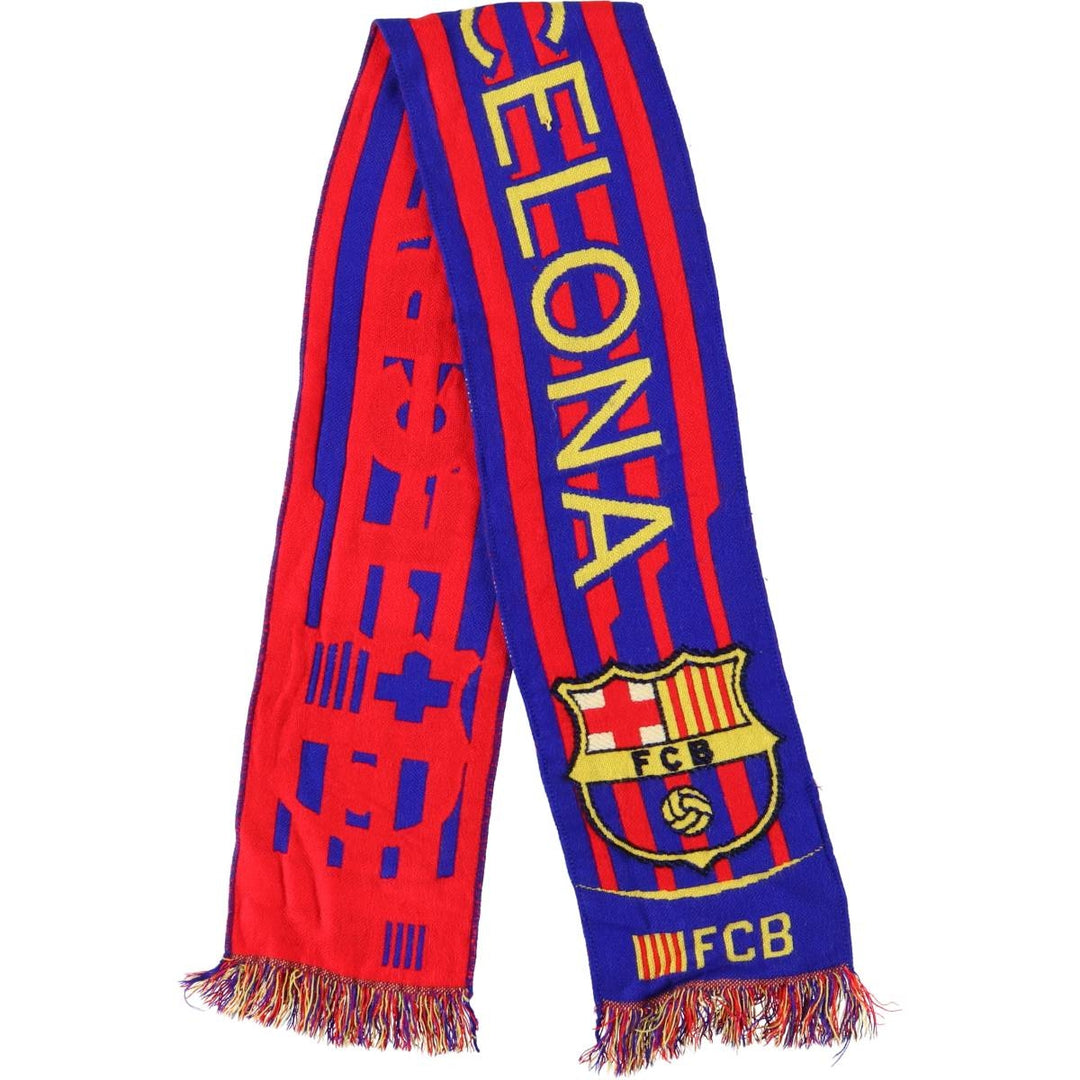 LA LIGA FC BARCELONA FC Barcelona soccer scarf unclear red type Vintage Second Hand