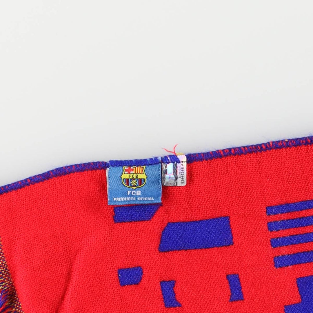 LA LIGA FC BARCELONA FC Barcelona soccer scarf unclear red type Vintage Second Hand
