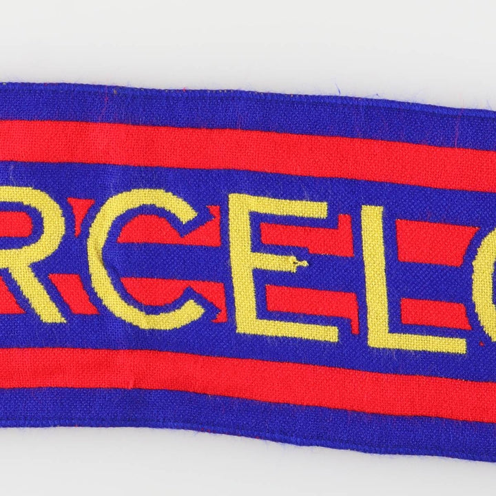 LA LIGA FC BARCELONA FC Barcelona soccer scarf unclear red type Vintage Second Hand