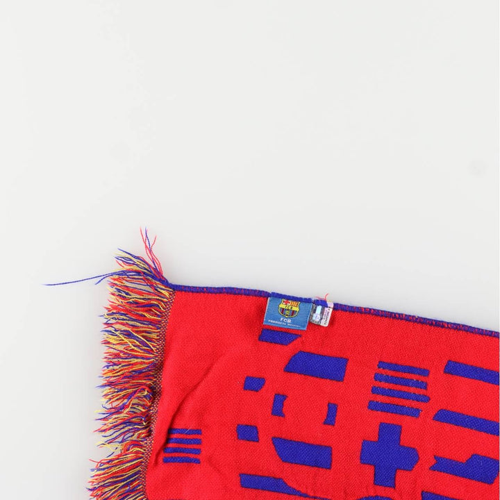 LA LIGA FC BARCELONA FC Barcelona soccer scarf unclear red type Vintage Second Hand