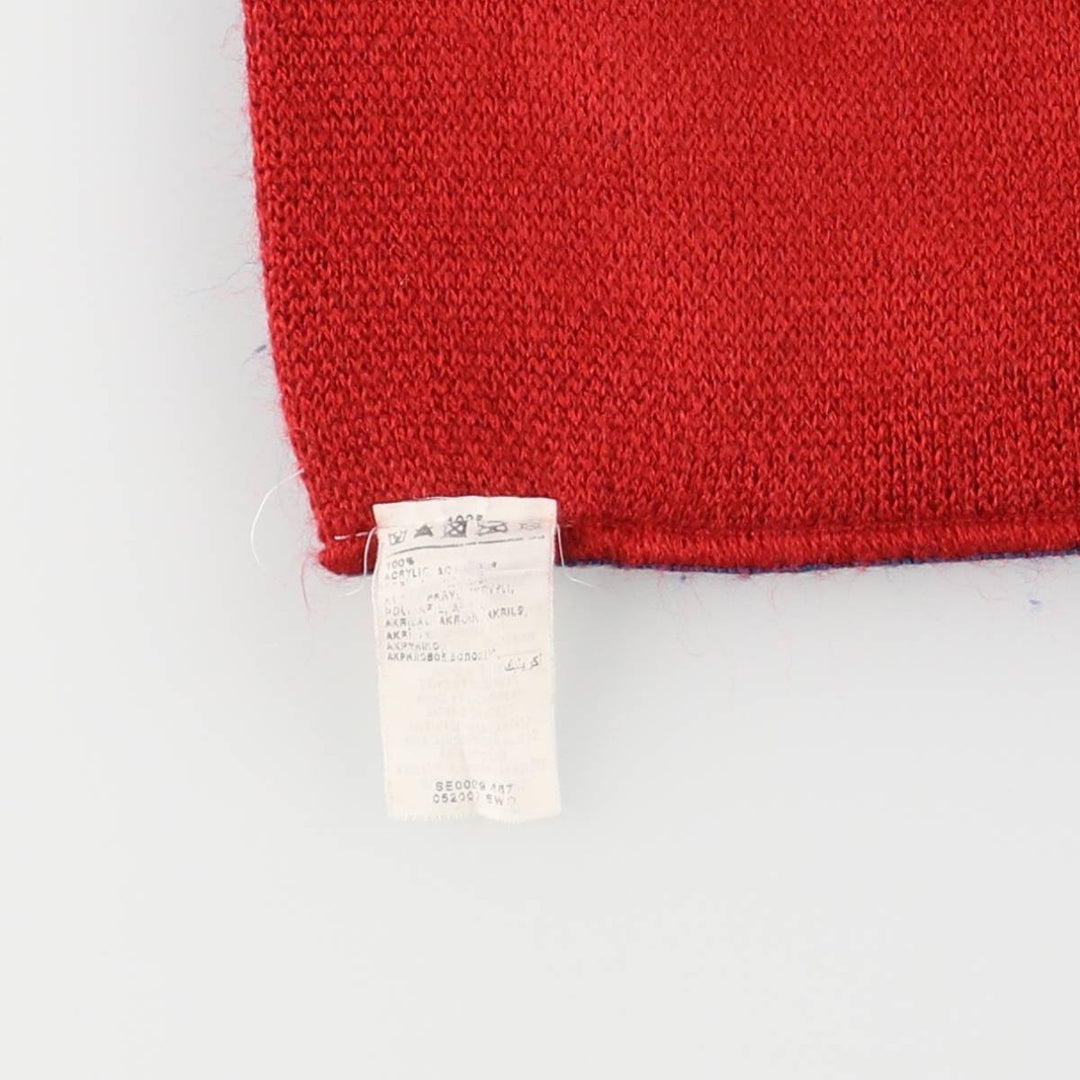 Nike LA LIGA FC BARCELONA Border Pattern Soccer Acrylic Scarf acrylic burgundy type Vintage Second Hand