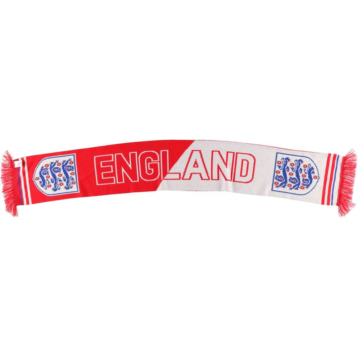 England National Football Team Acrylic Scarf Made in the UK acrylic red type Vintage Second Hand