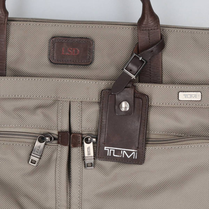 TUMI ALPHA COMPANION TOTE business bag Nylon gray type Vintage Second Hand
