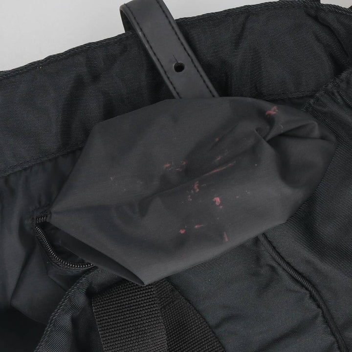 Vintage 90'S Ralph Lauren POLO SPORT Stars and Stripes Tote Bag Nylon black type Vintage Second Hand