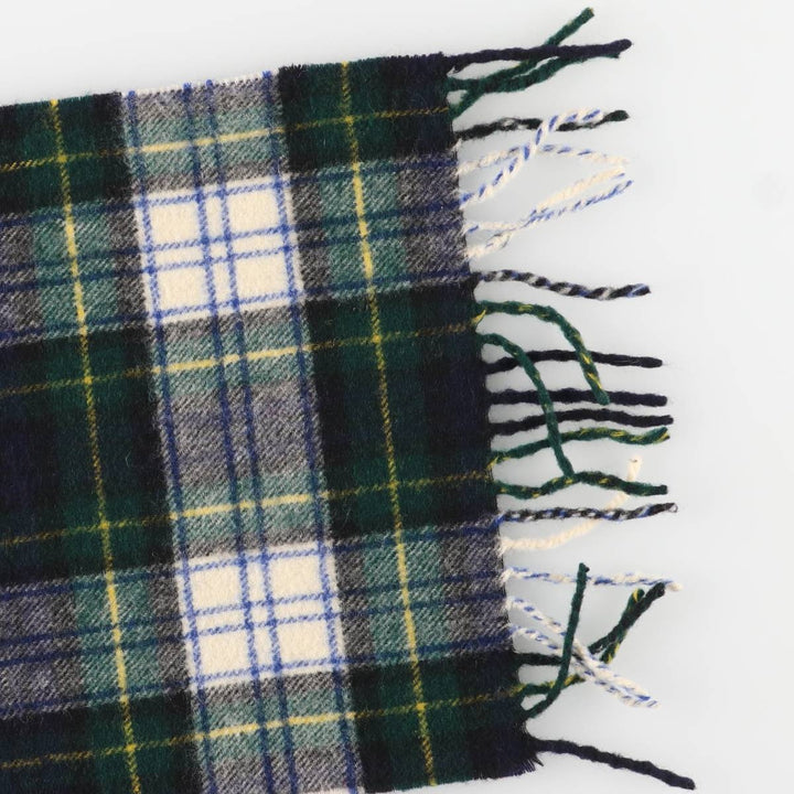 Burberry's LONDON tartan wool scarf unclear Green type dark green Vintage Second Hand