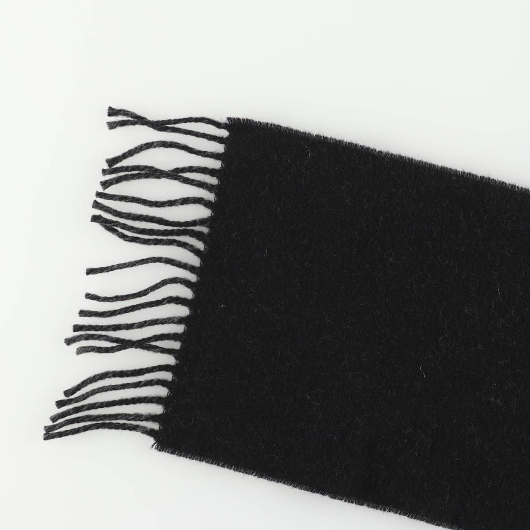 Ralph Lauren POLO RALPH LAUREN wool scarf, made in Italy unclear black type Vintage Second Hand