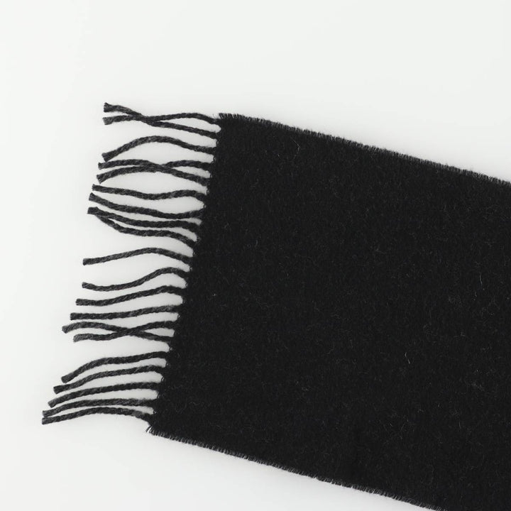 Ralph Lauren POLO RALPH LAUREN wool scarf, made in Italy unclear black type Vintage Second Hand