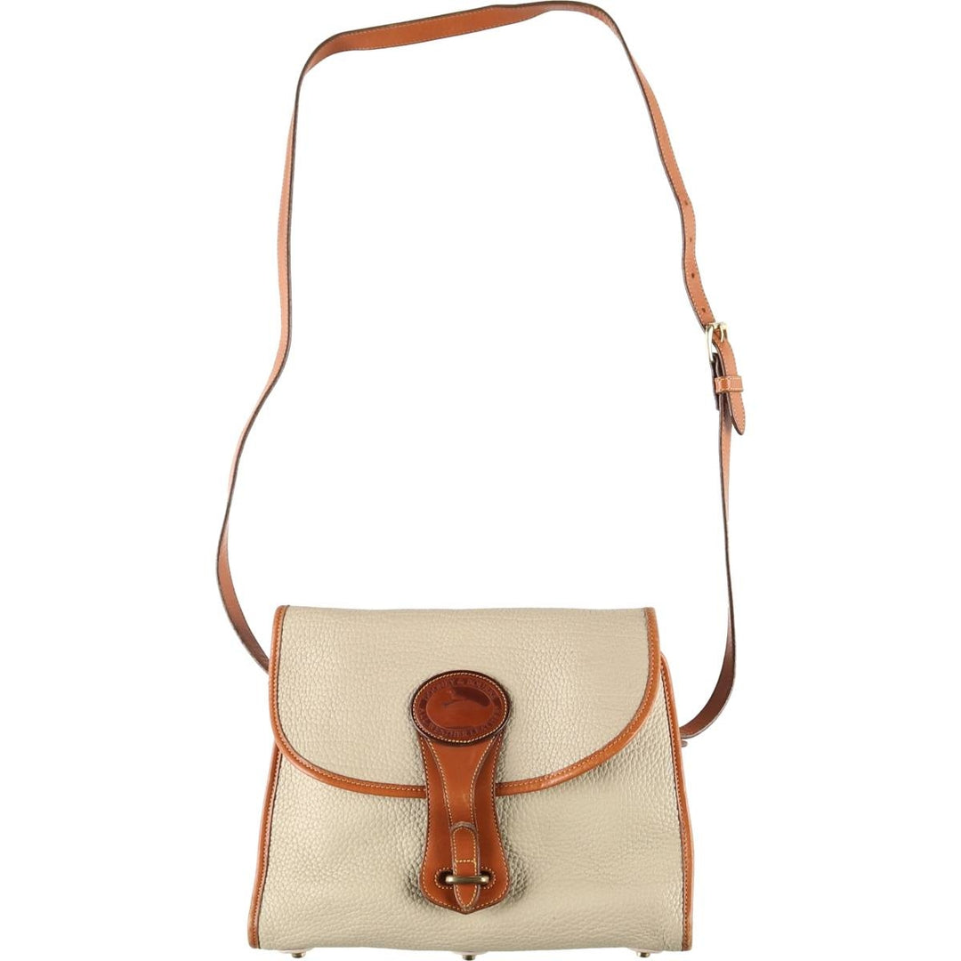Vintage Dooney and Bourke Shoulder Bag, Made in USA unclear Beige type Vintage Second Hand