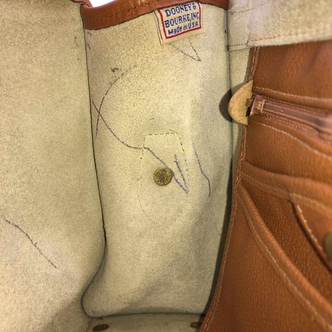 Vintage Dooney and Bourke Shoulder Bag, Made in USA unclear Beige type Vintage Second Hand