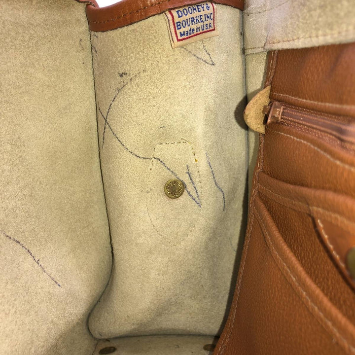 Vintage Dooney and Bourke Shoulder Bag, Made in USA unclear Beige type Vintage Second Hand