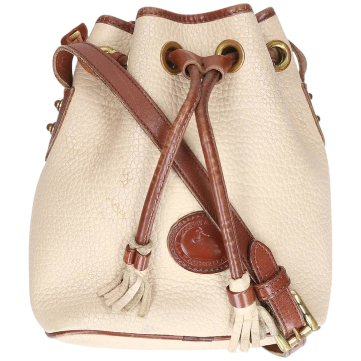 Vintage Dooney and Bourke Shoulder Bag, Made in USA unclear beige type brown Vintage Second Hand