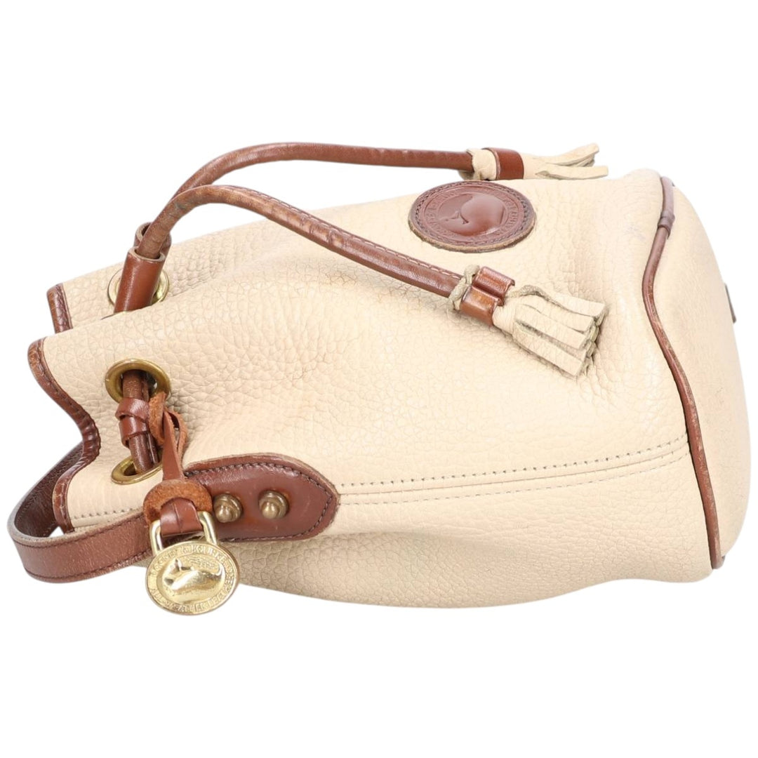 Vintage Dooney and Bourke Shoulder Bag, Made in USA unclear beige type brown Vintage Second Hand